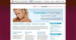 Desktop Screenshot of facial-clinic.co.uk